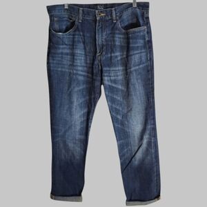 Lucky Brand 121 Heritage Slim Jeans W38 L30 Vintage Wash Workwear